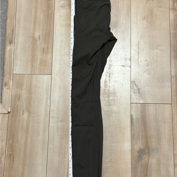 Lululemon Dark Olive Wunder Train Leggings - Picture 4 of 5